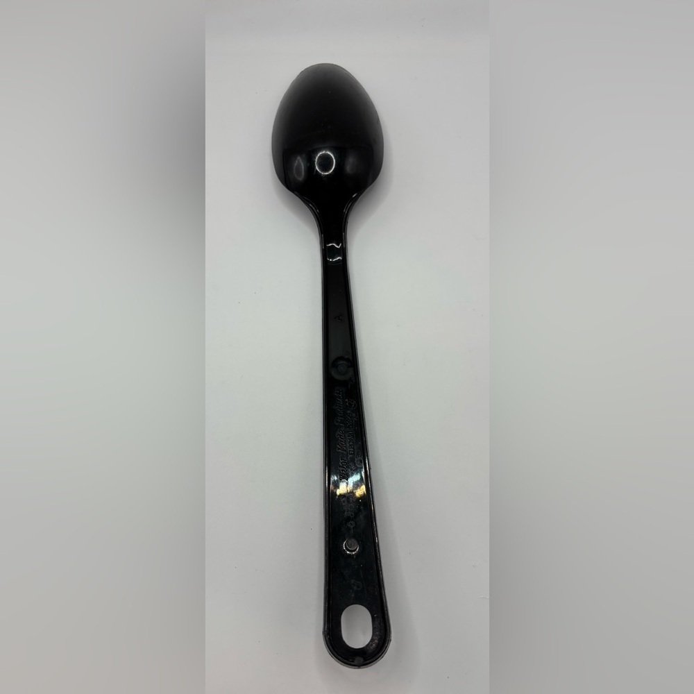Taylor Made Products Black Plastic Serving Spoon 13” Heat-Resistant Kitchen - Picture 4 of 4